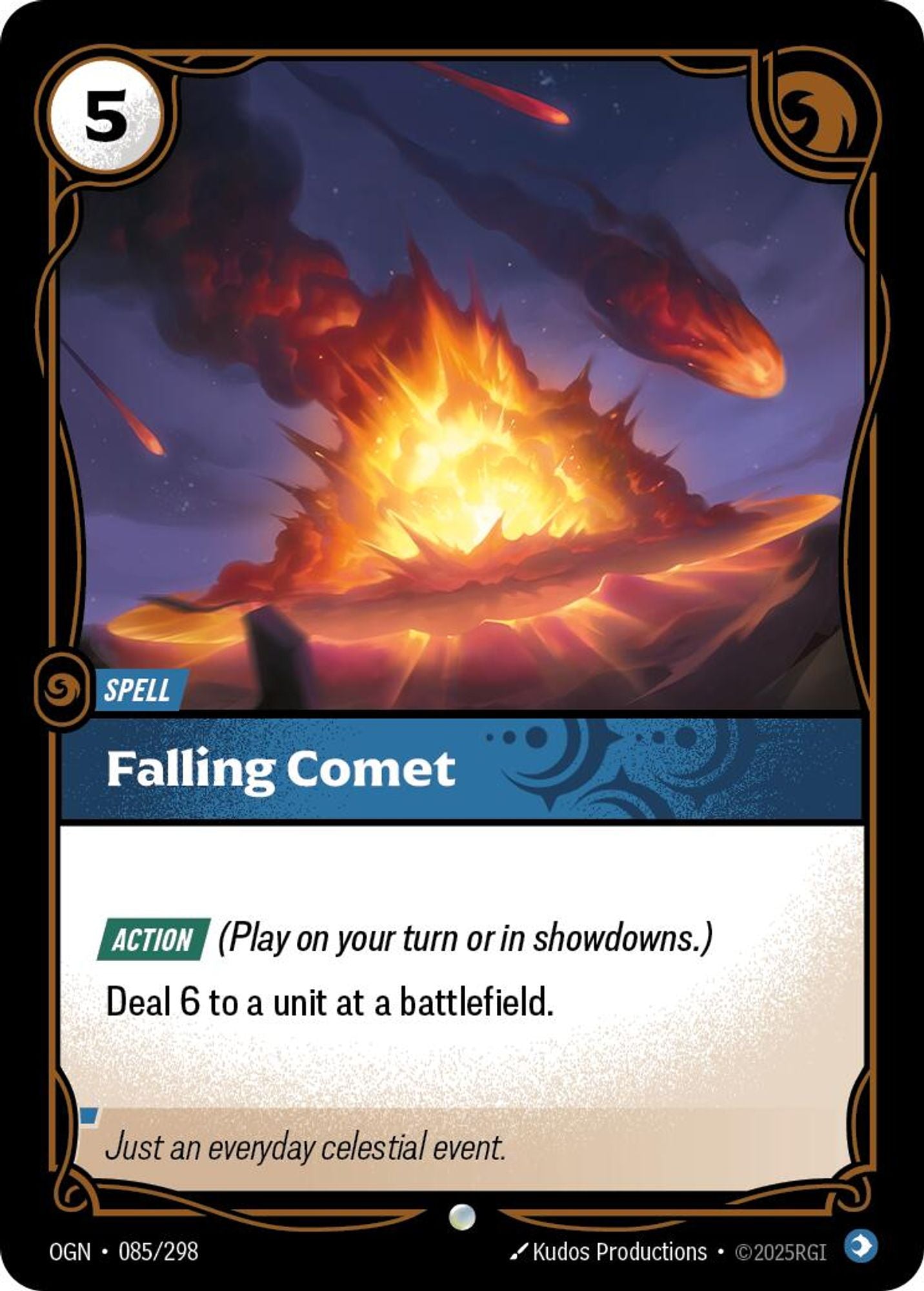 Falling Comet - Origins