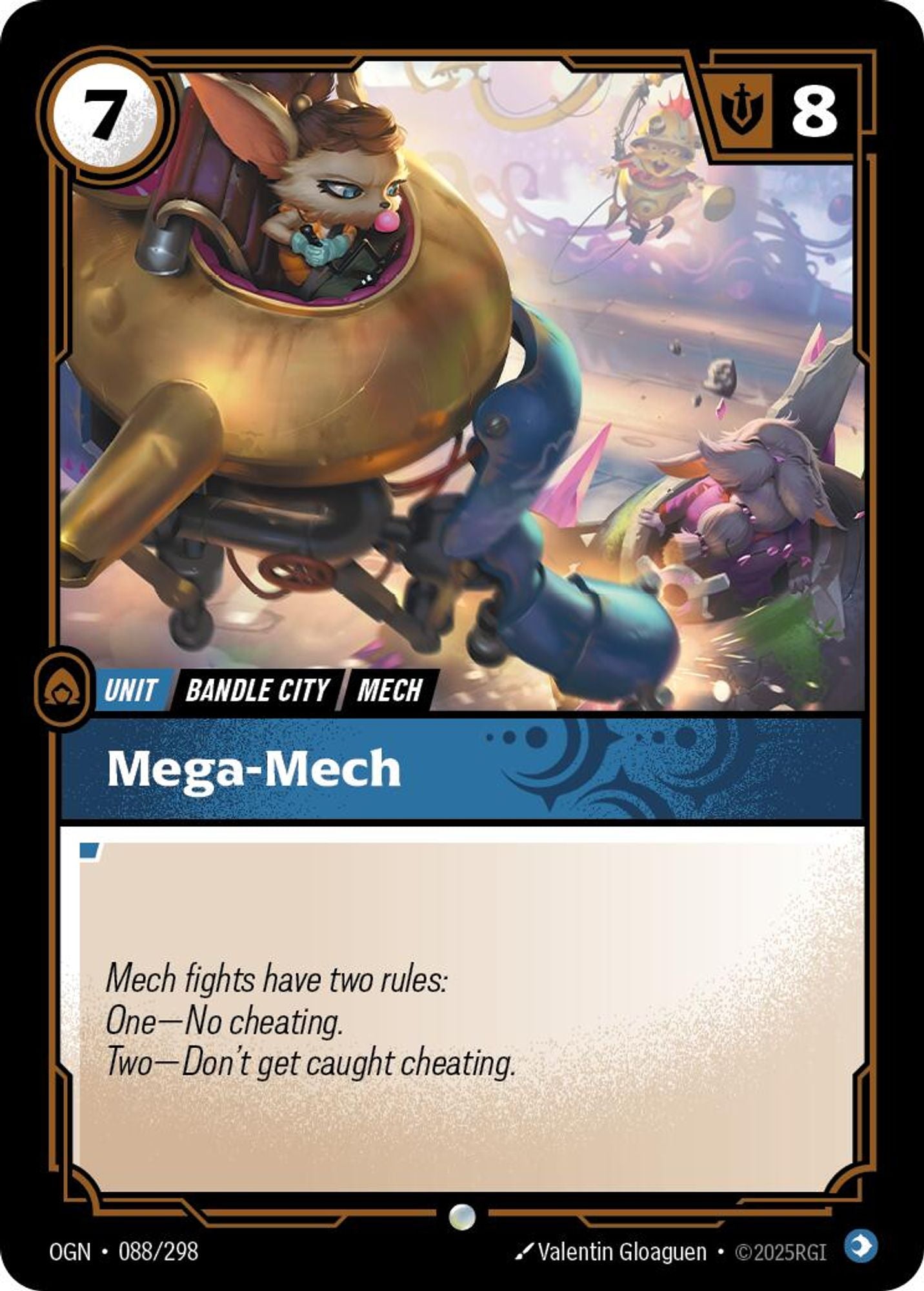 Mega-Mech - Origins