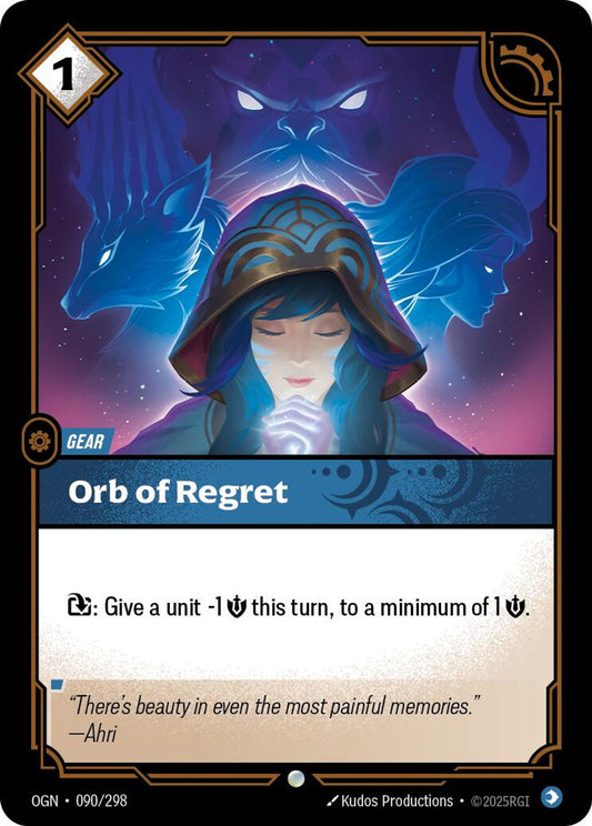 Orb of Regret - Origins