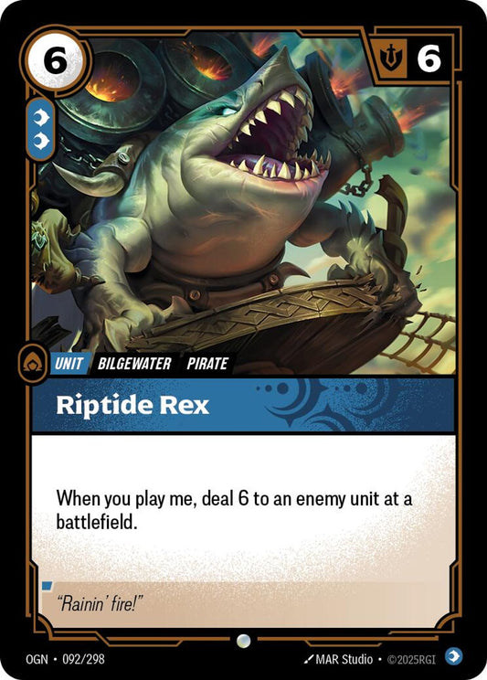 Riptide Rex - Origins