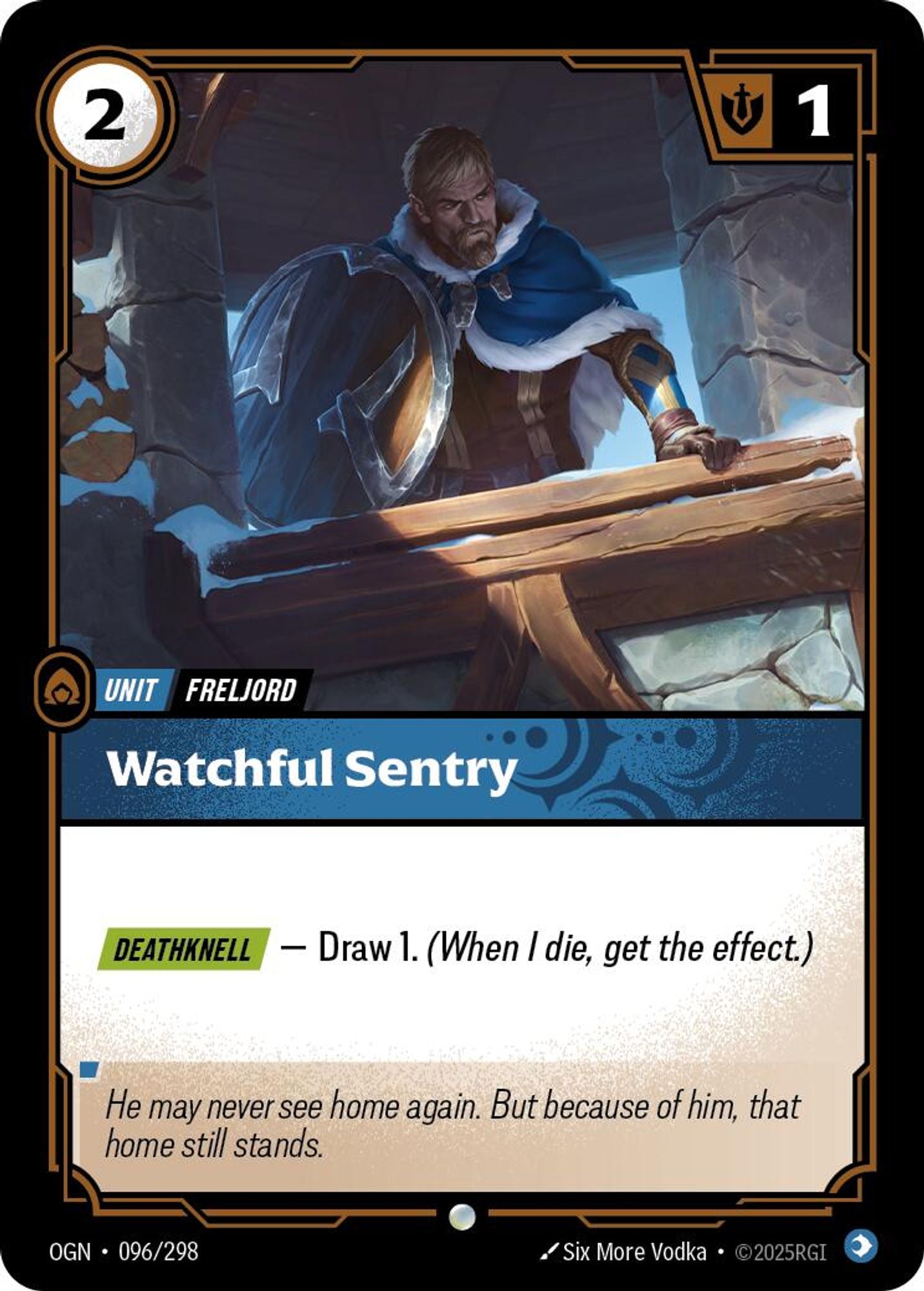 Watchful Sentry - Origins