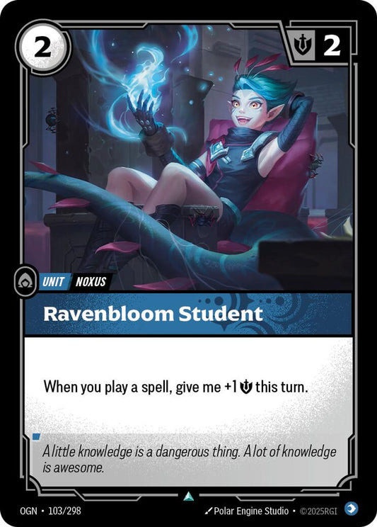 Ravenbloom Student - Origins