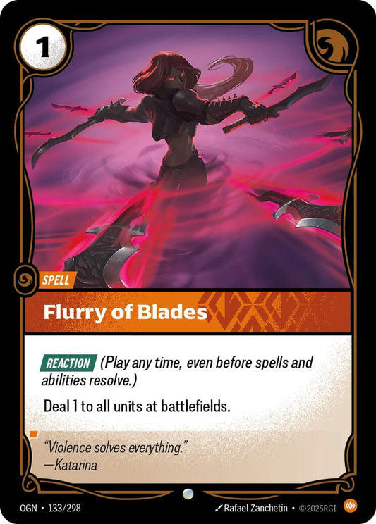 Flurry of Blades - Origins