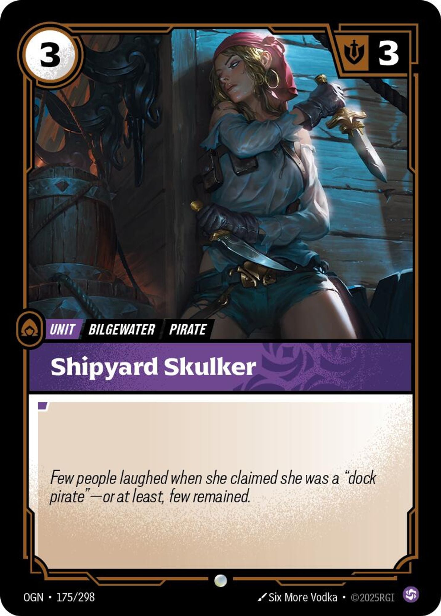 Shipyard Skulker - Origins