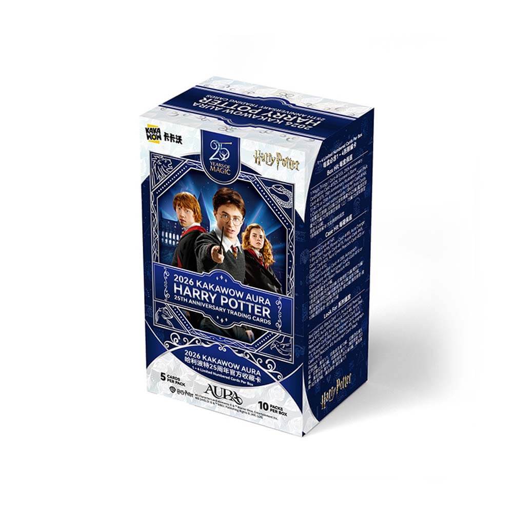 Kakawow AURA Harry Potter 25th Anniversary Trading Cards