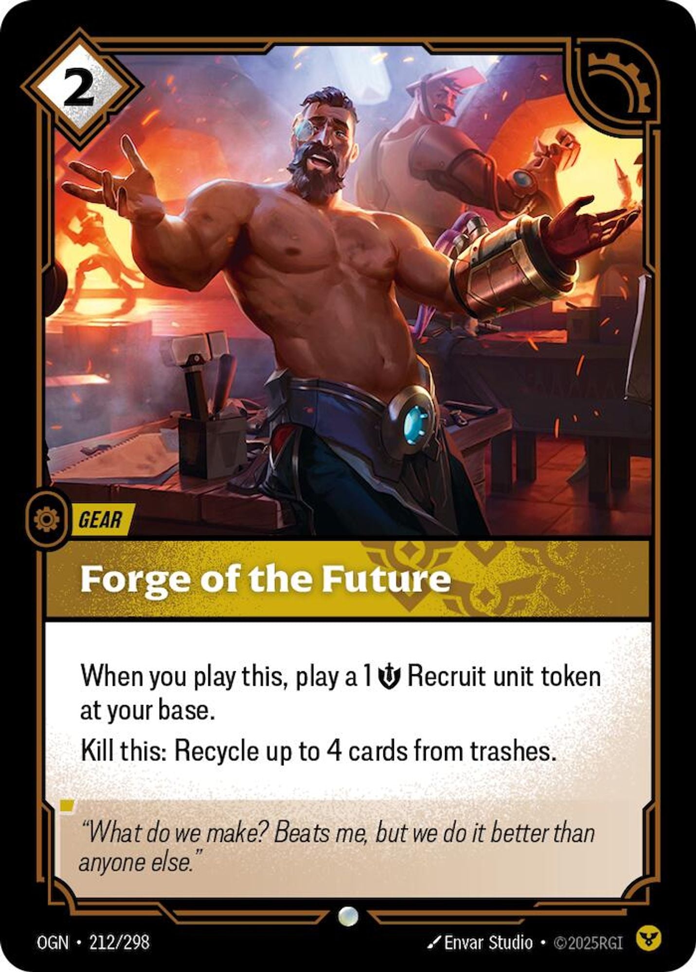 Forge of the Future - Origins