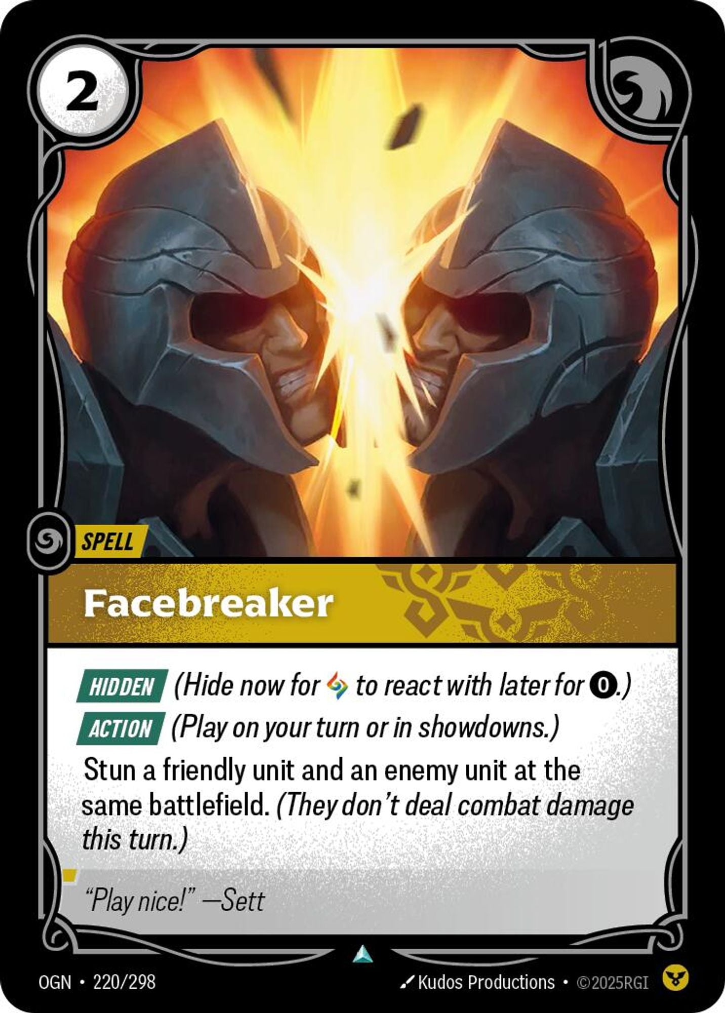 Facebreaker - Origins