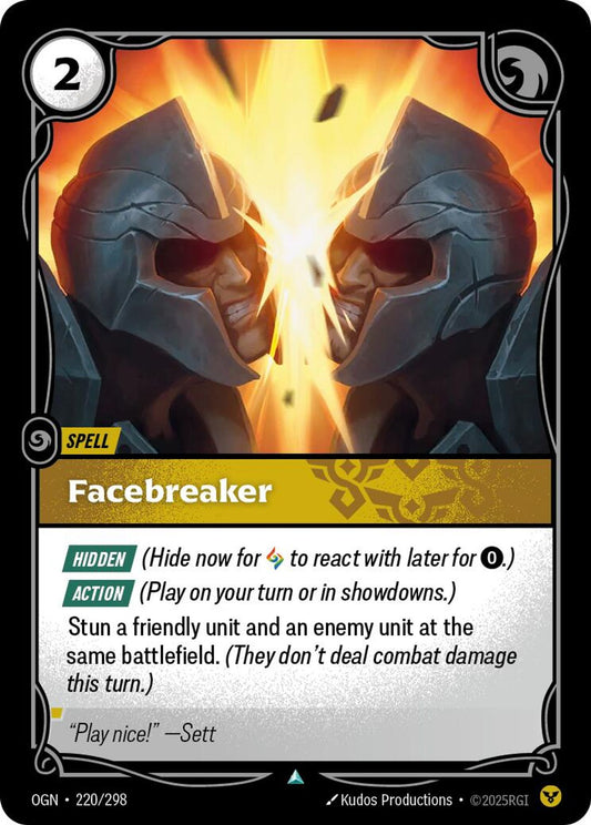 Facebreaker - Origins