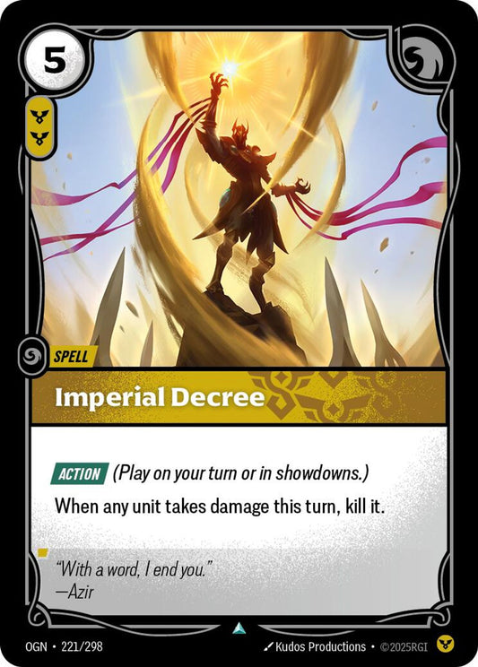 Imperial Decree - Origins