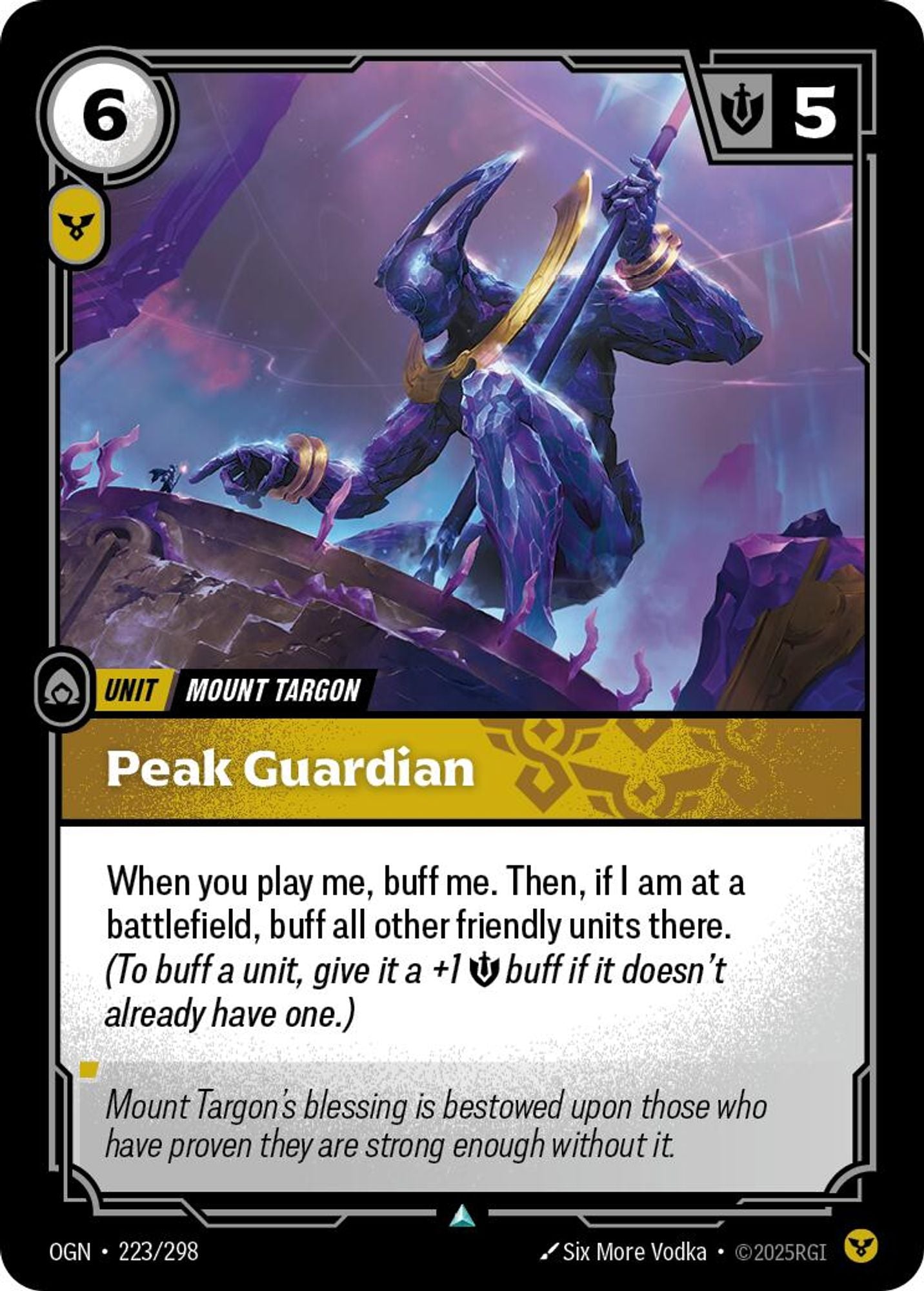 Peak Guardian - Origins