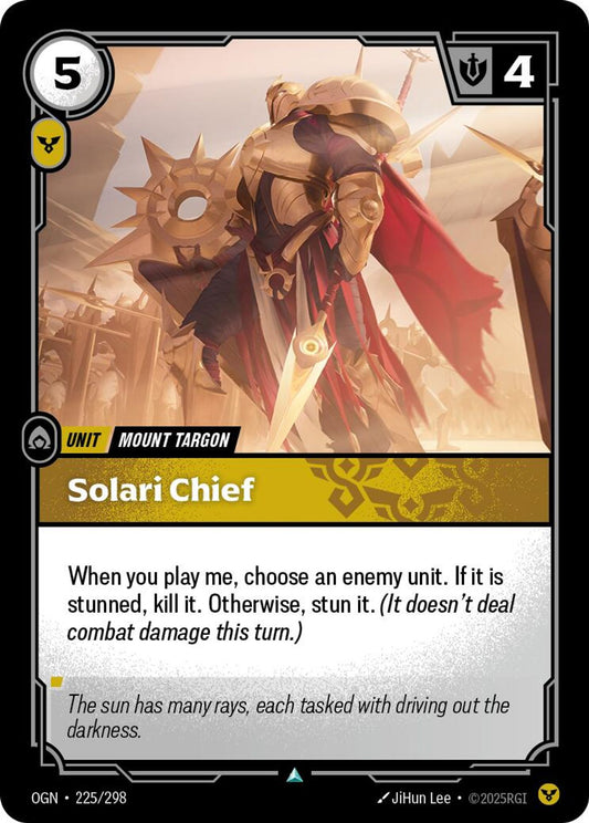Solari Chief - Origins