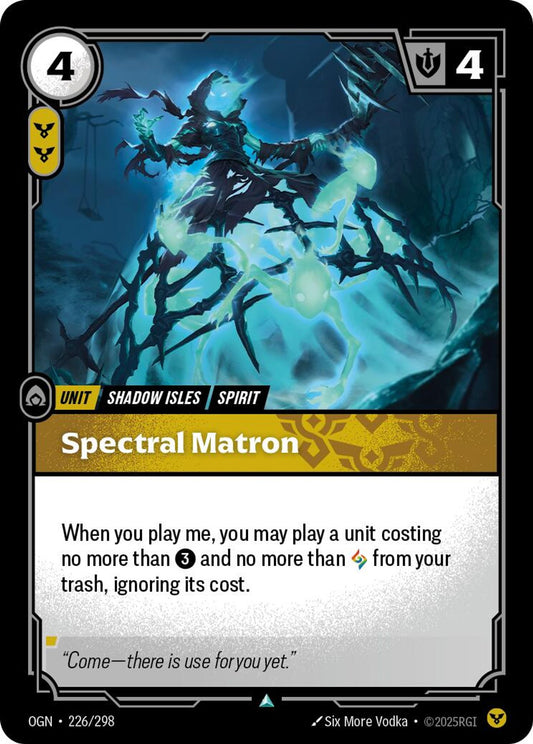 Spectral Matron - Origins