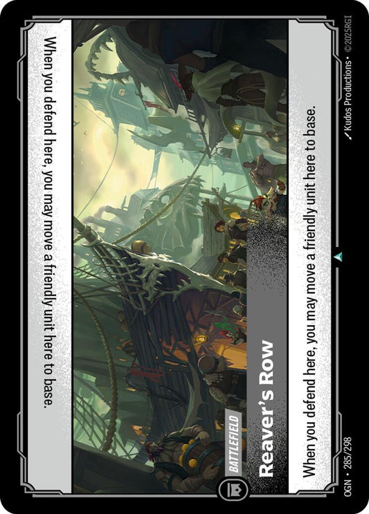 Reaver's Row - Origins