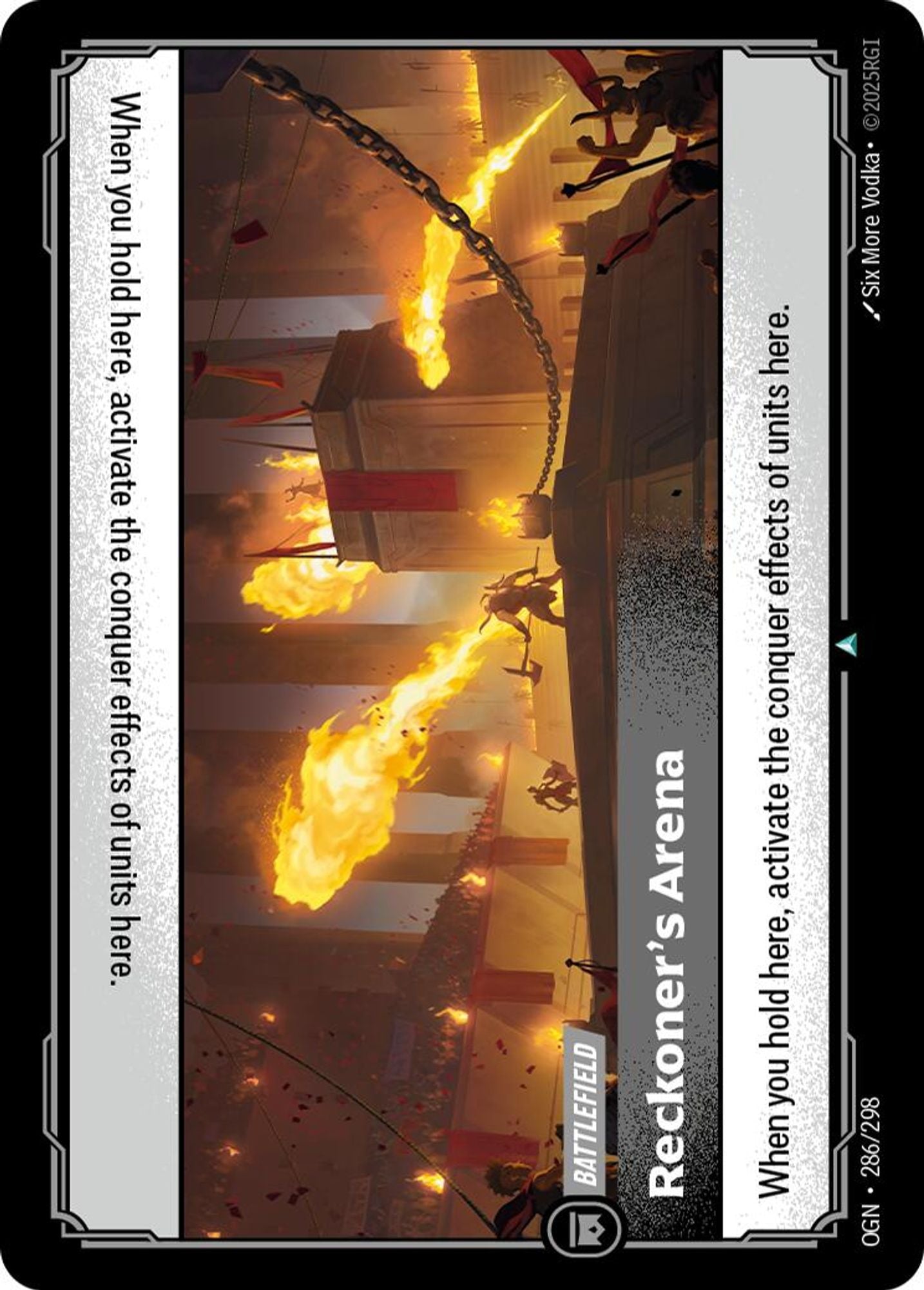Reckoner's Arena - Origins