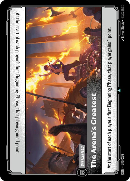The Arena's Greatest - Origins