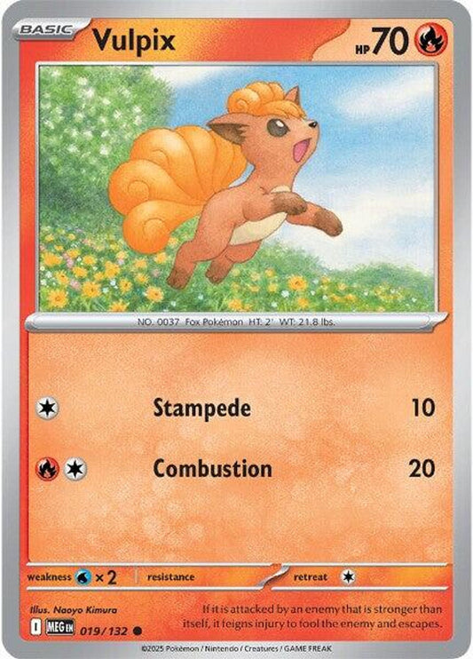 Vulpix - 019/132 - ME01: Mega Evolution