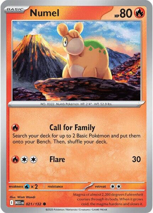 Numel - ME01: Mega Evolution