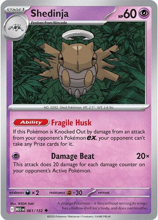 Shedinja - 061/132 - ME01: Mega Evolution
