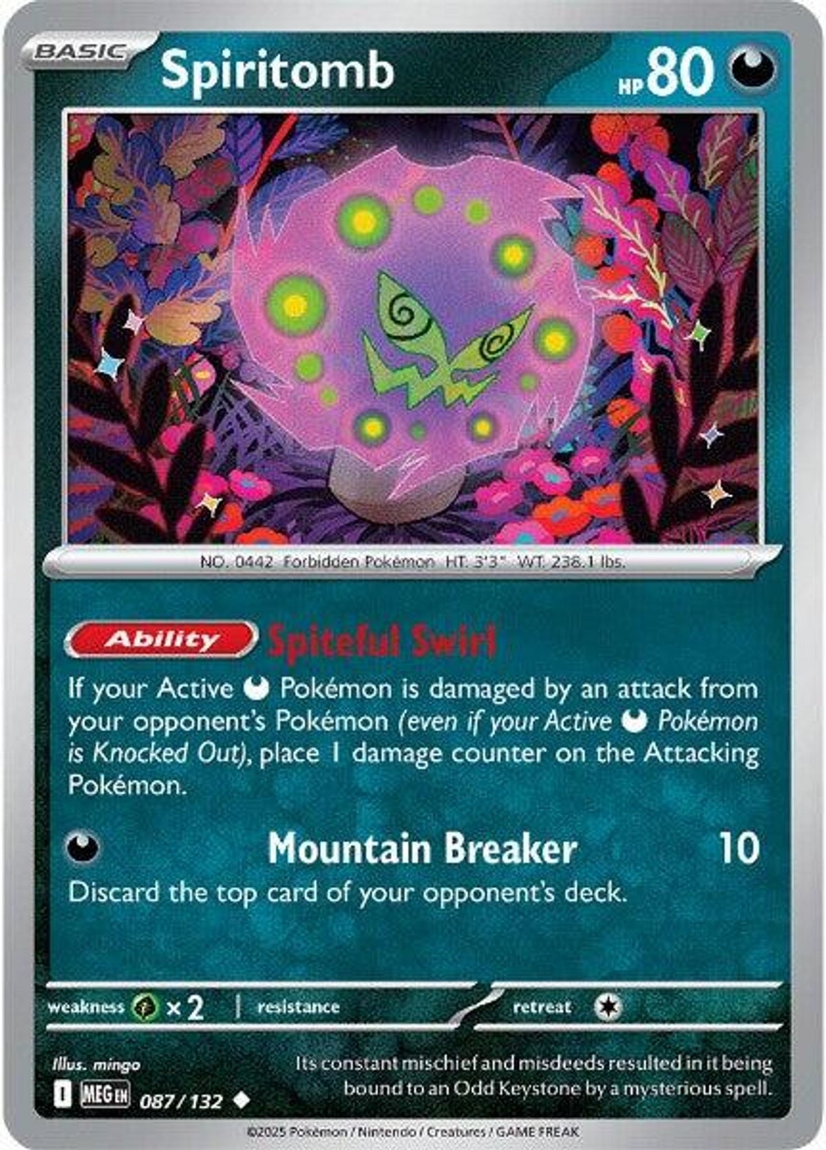 Spiritomb - 087/132 - ME01: Mega Evolution