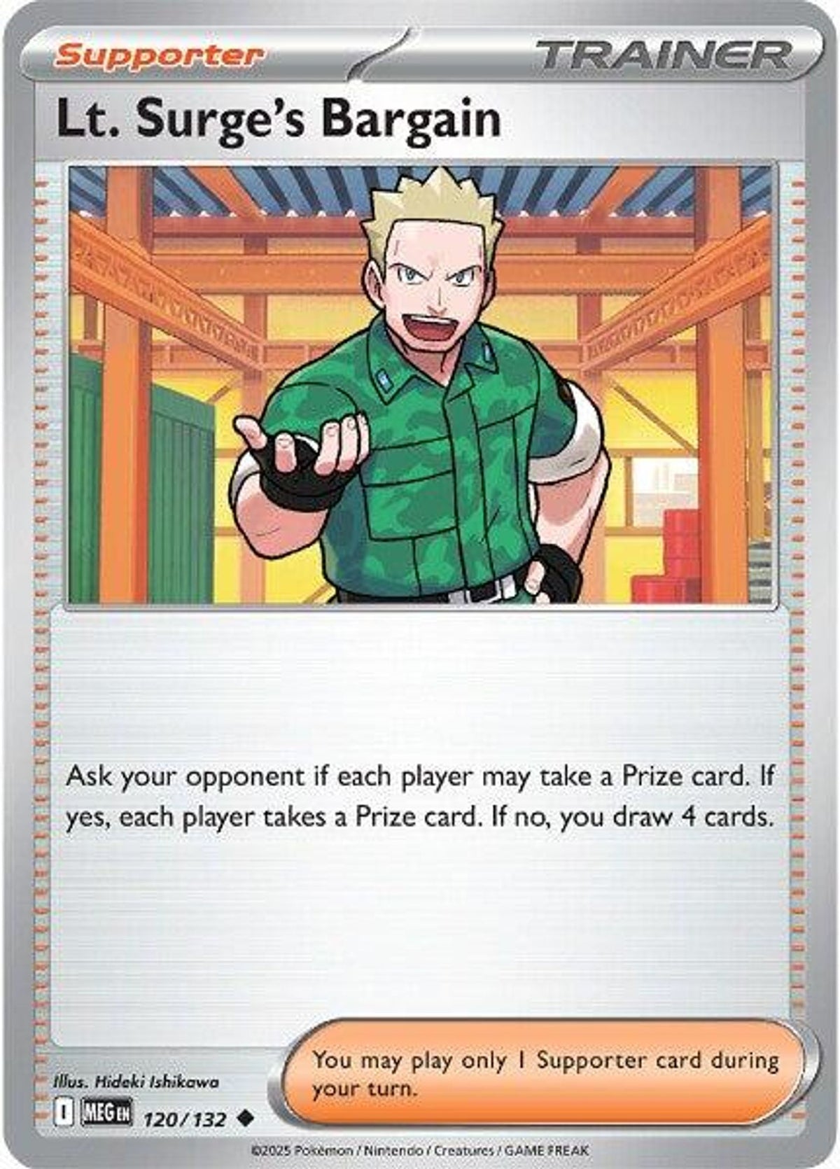 Lt. Surge's Bargain - 120/132 - ME01: Mega Evolution