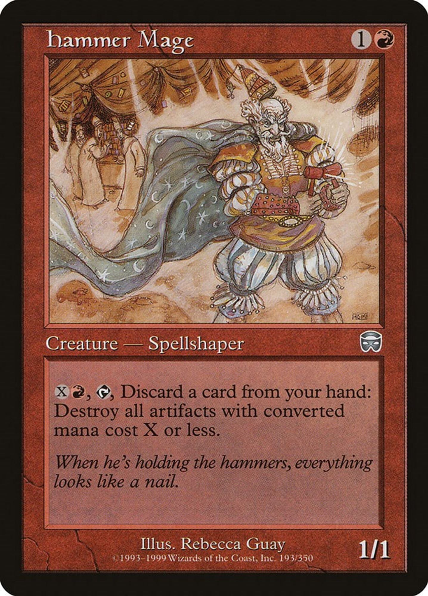 Hammer Mage - Mercadian Masques