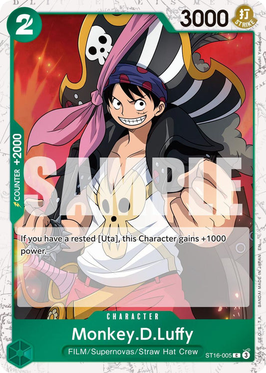 Monkey.D.Luffy - ST16-005 (Pirate Foil)