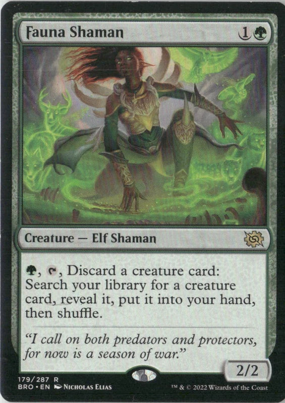 Scan Image | Fauna Shaman - The Brothers' War | [26907D56]