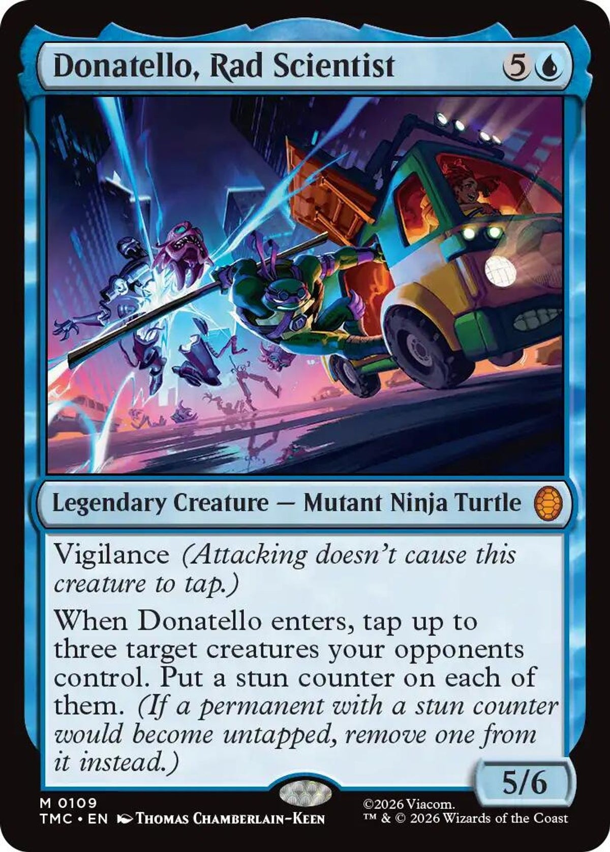 Donatello, Rad Scientist - Commander: Teenage Mutant Ninja Turtles