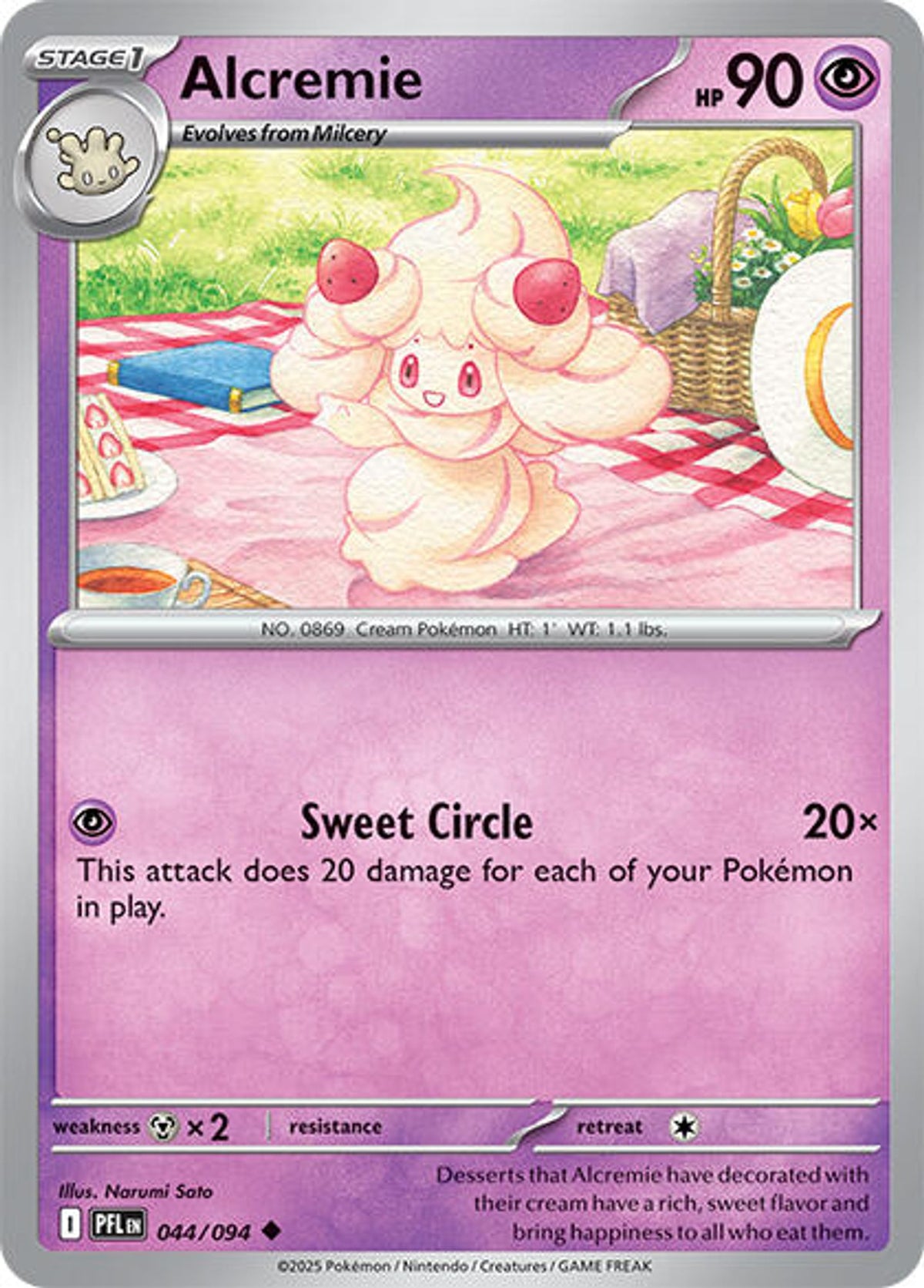 Alcremie - ME02: Phantasmal Flames