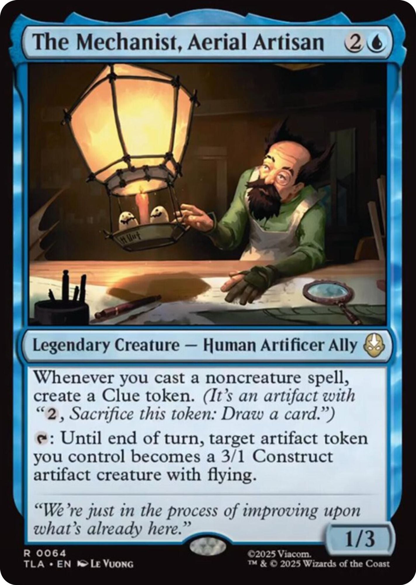 The Mechanist, Aerial Artisan - Avatar: The Last Airbender