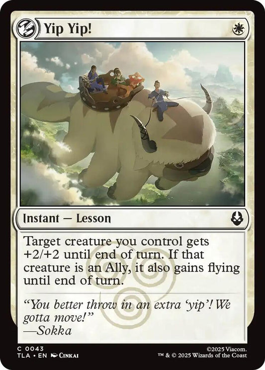Yip Yip! - Avatar: The Last Airbender