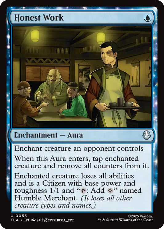 Honest Work - Avatar: The Last Airbender