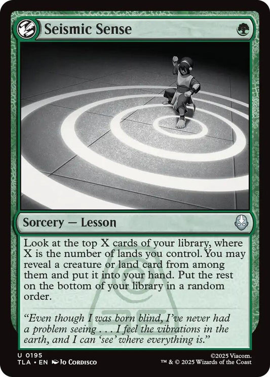 Seismic Sense - Avatar: The Last Airbender