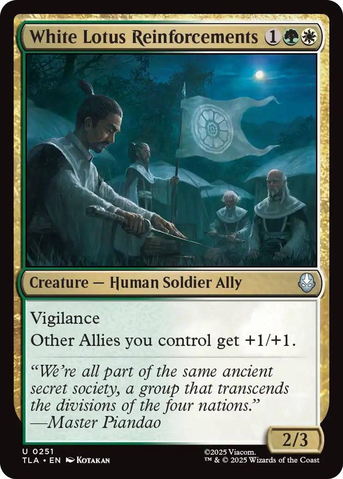 White Lotus Reinforcements - Avatar: The Last Airbender