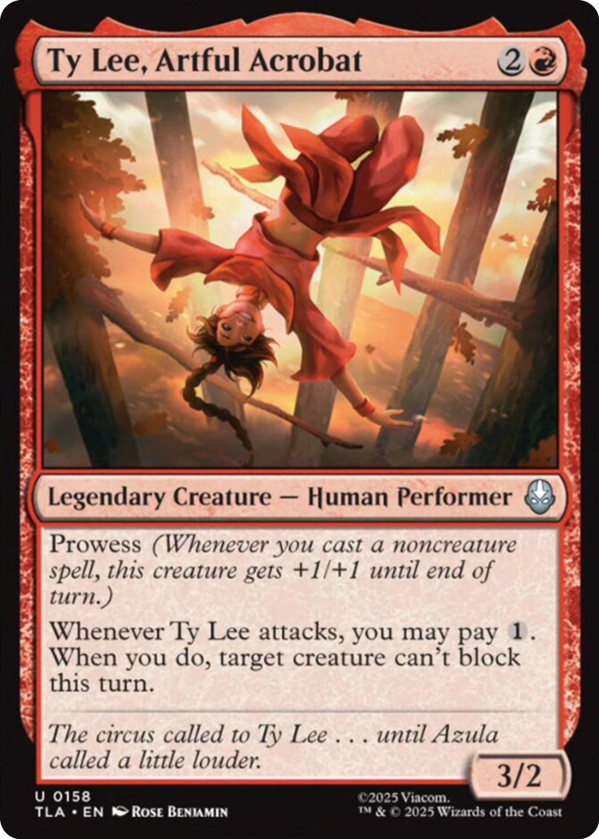 Ty Lee, Artful Acrobat - Avatar: The Last Airbender