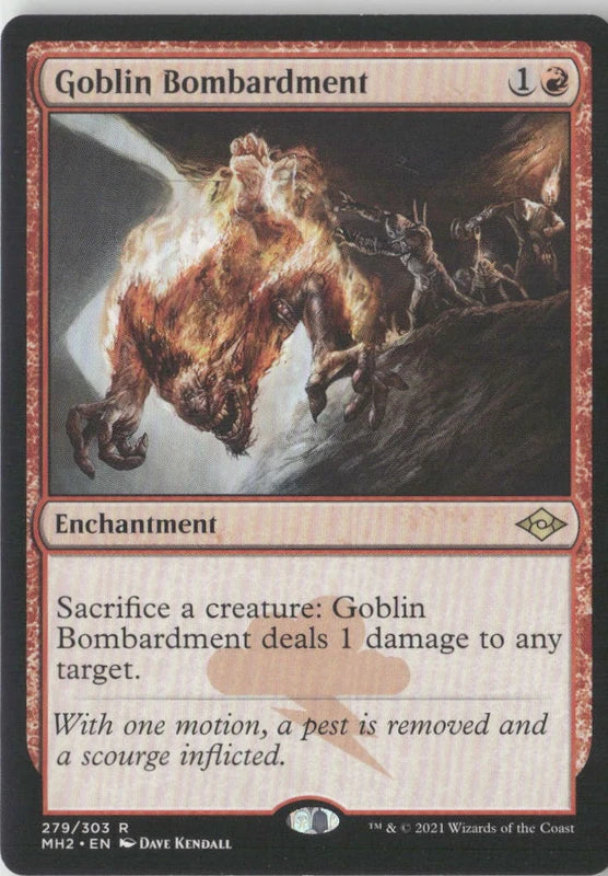 Scan Image | Goblin Bombardment - Modern Horizons 2 | [4EA8195E]