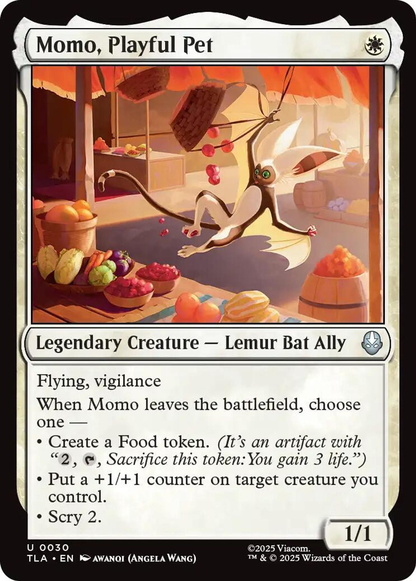 Momo, Playful Pet - Avatar: The Last Airbender