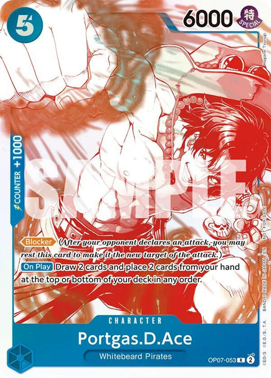 Portgas.D.Ace - OP07-053 (3rd Anniversary Treasure Campaign Pack)