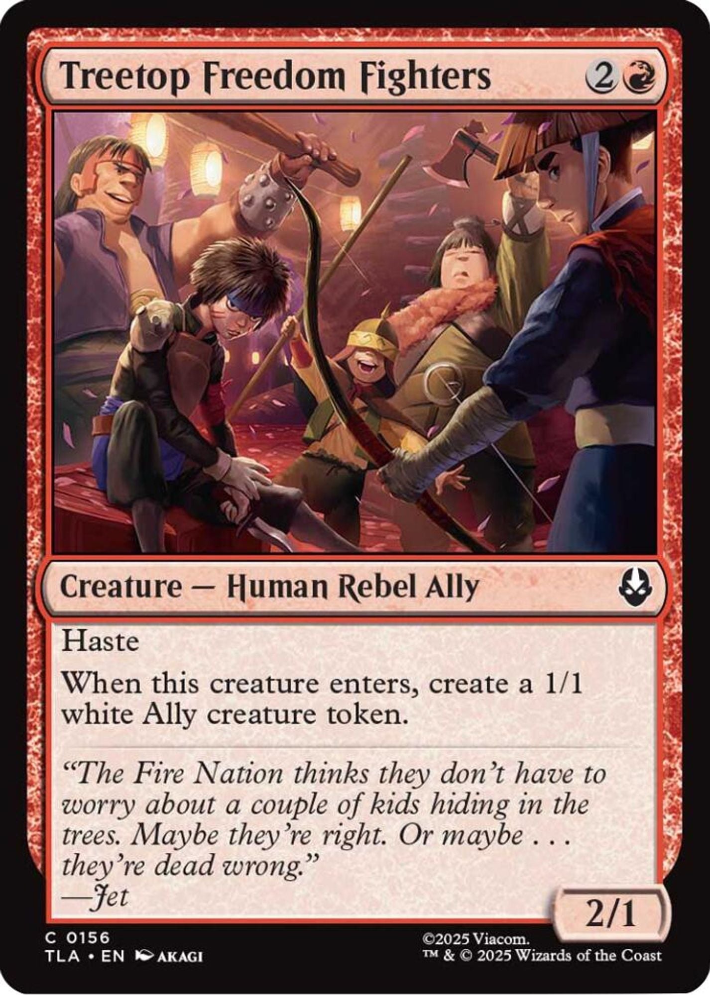 Treetop Freedom Fighters - Avatar: The Last Airbender