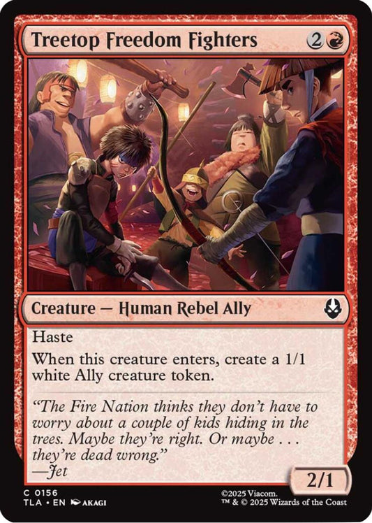 Treetop Freedom Fighters - Avatar: The Last Airbender