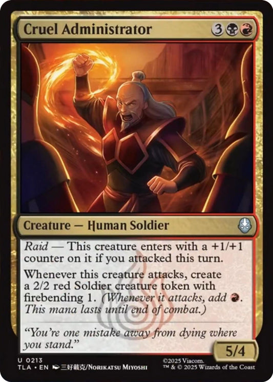 Cruel Administrator - Avatar: The Last Airbender