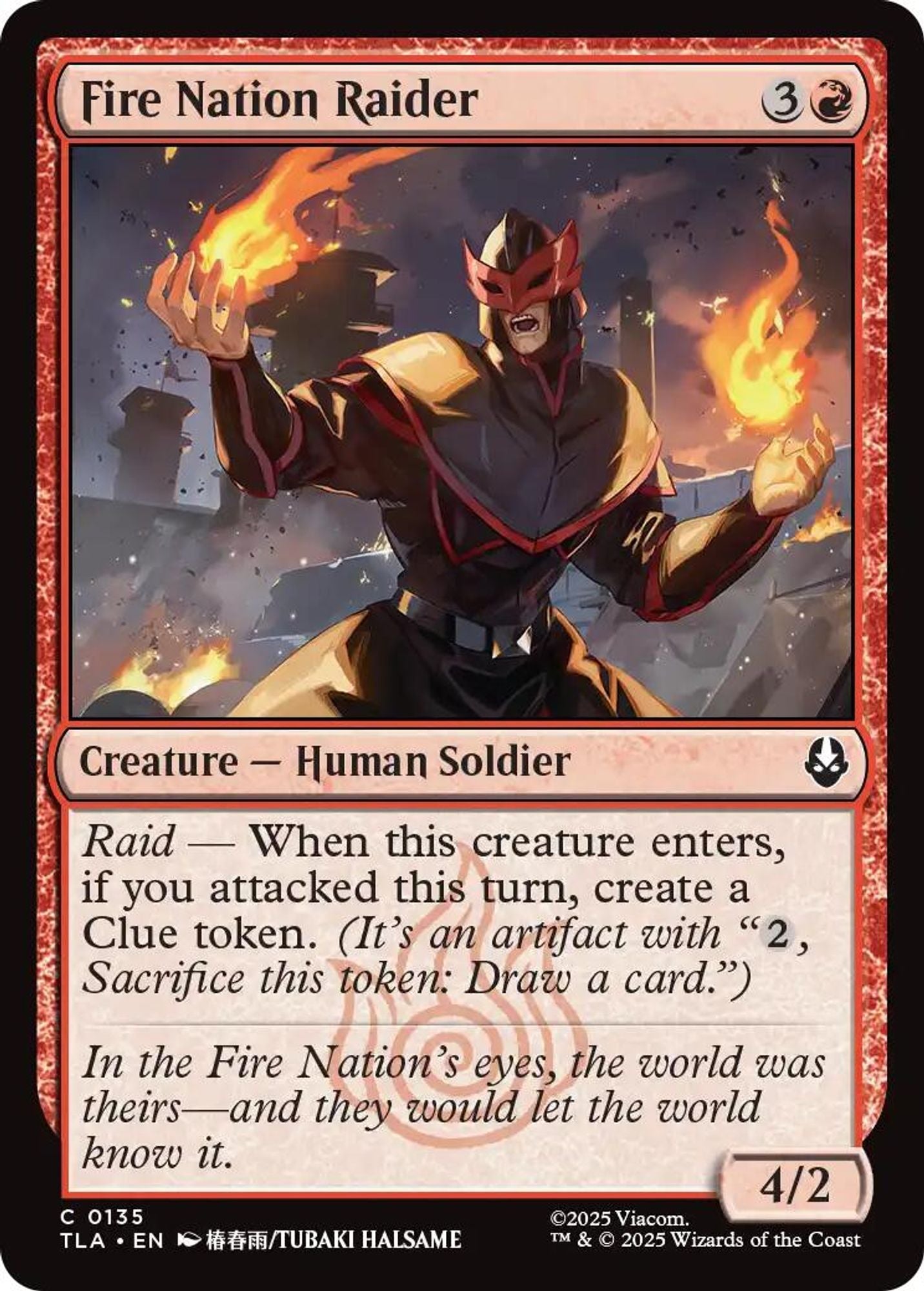 Fire Nation Raider - Avatar: The Last Airbender
