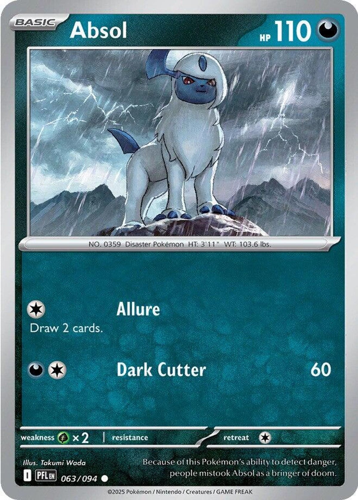 Absol - ME02: Phantasmal Flames