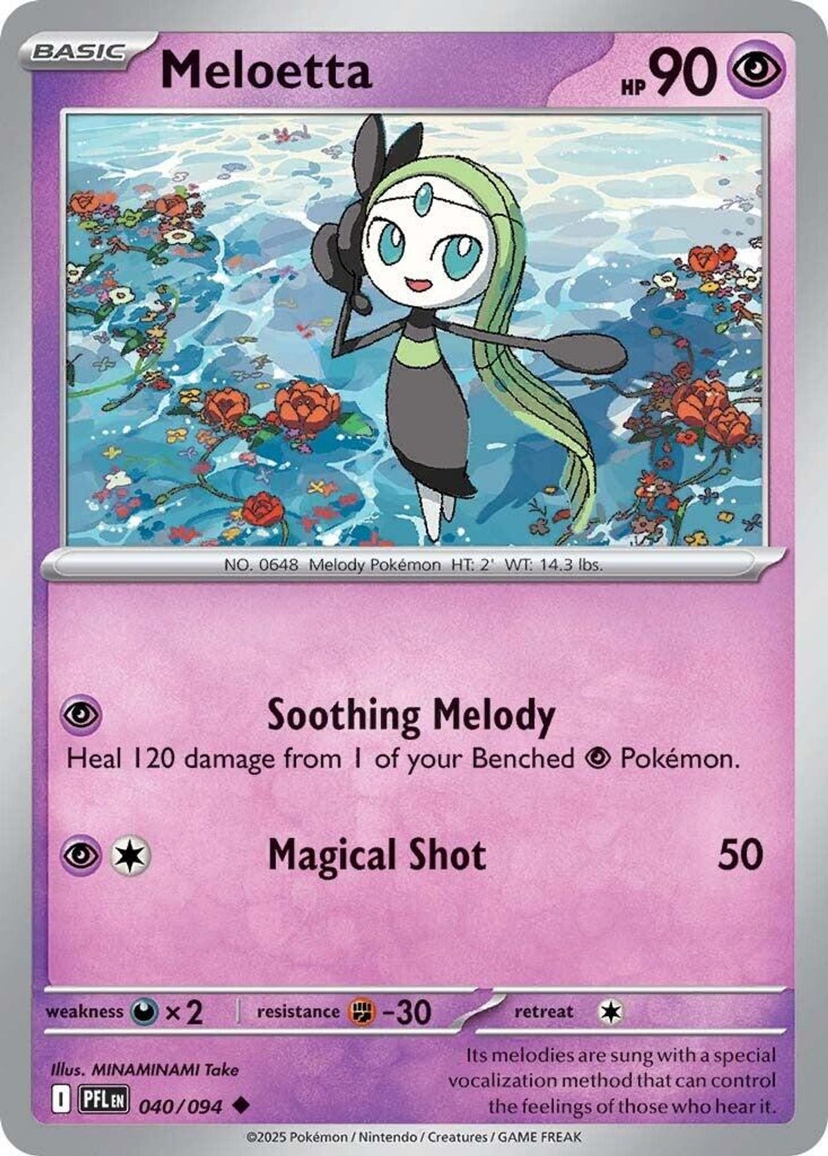 Meloetta - ME02: Phantasmal Flames