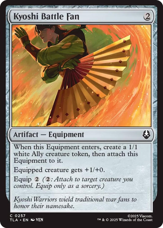 Kyoshi Battle Fan - Avatar: The Last Airbender