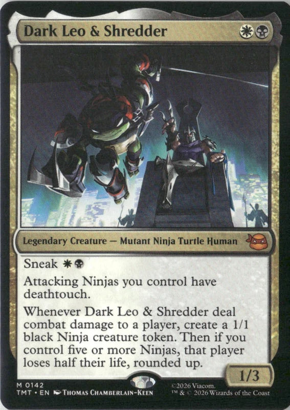 Scan Image | Dark Leo & Shredder - Teenage Mutant Ninja Turtles | [3391F4C4]