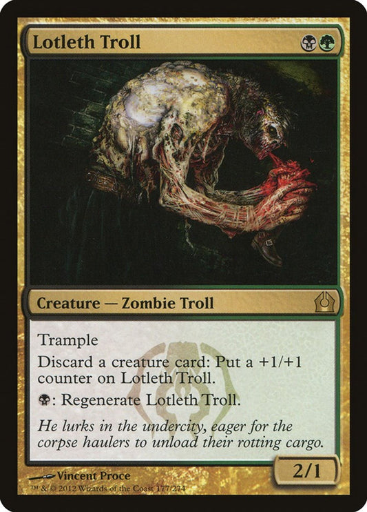 Lotleth Troll - Return to Ravnica