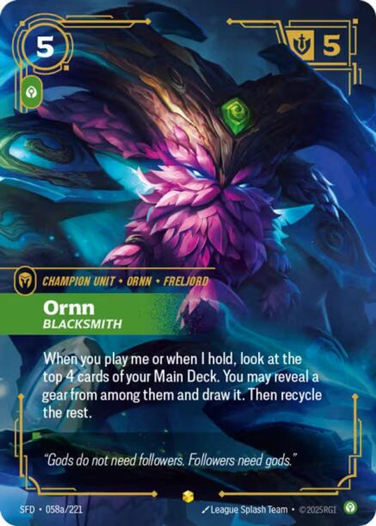 Ornn, Blacksmith (Alternate Art)