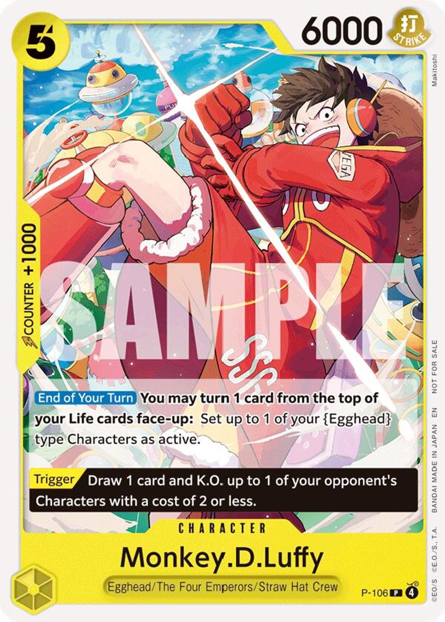 Monkey.D.Luffy (Store Tournament 2025 Vol. 4)