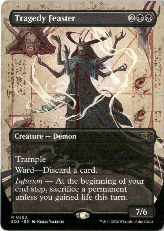 Tragedy Feaster (Borderless) - Secrets of Strixhaven